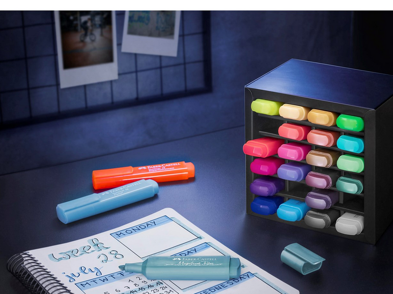 Faber-Castell Textmarker TL 46 24er Deskset