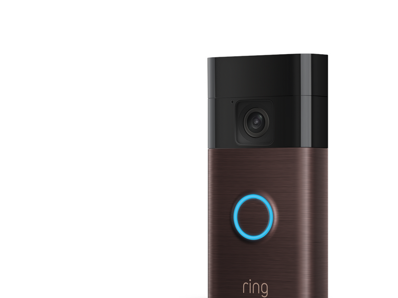 Ring Akku Video-Türklingel (2024) - Venezianische Bronze