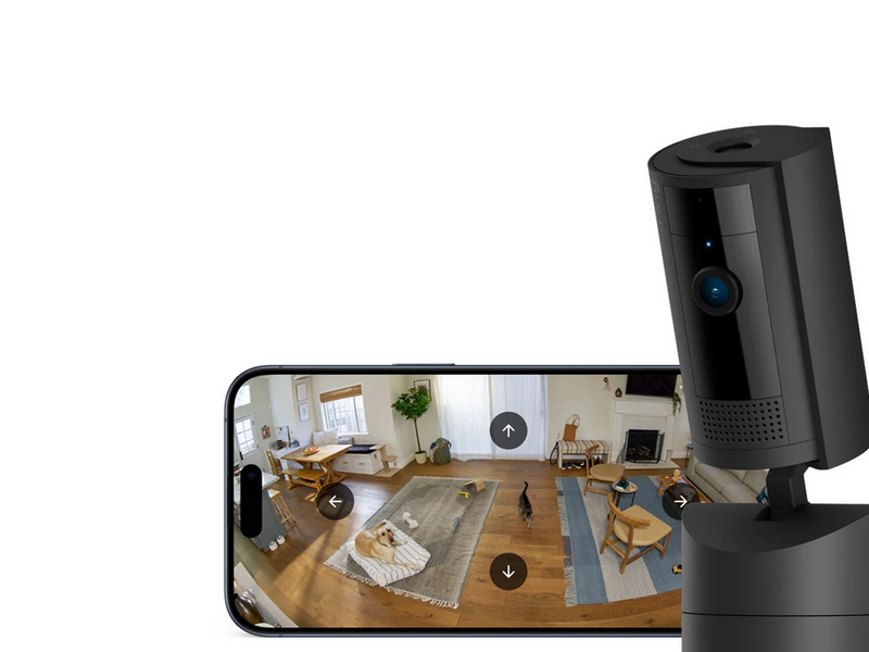 Ring Pan-Tilt Indoor Cam - Schwarz