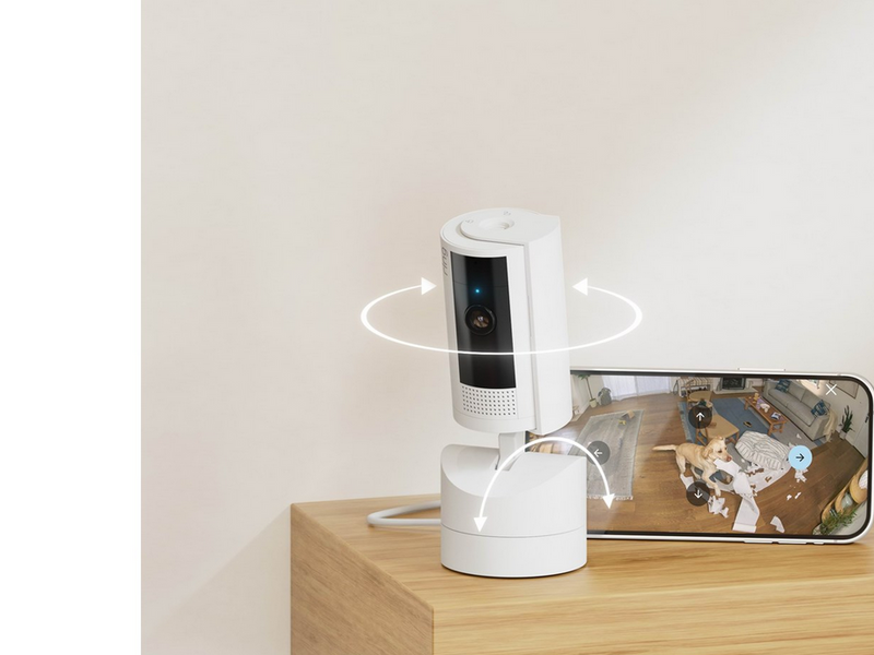 Ring Pan-Tilt Indoor Cam - White