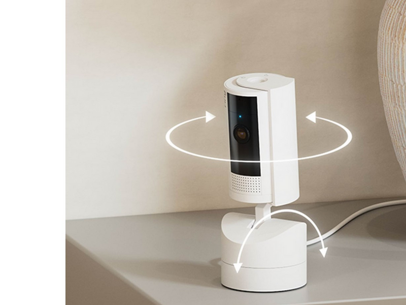 Ring Pan-Tilt Indoor Cam - White