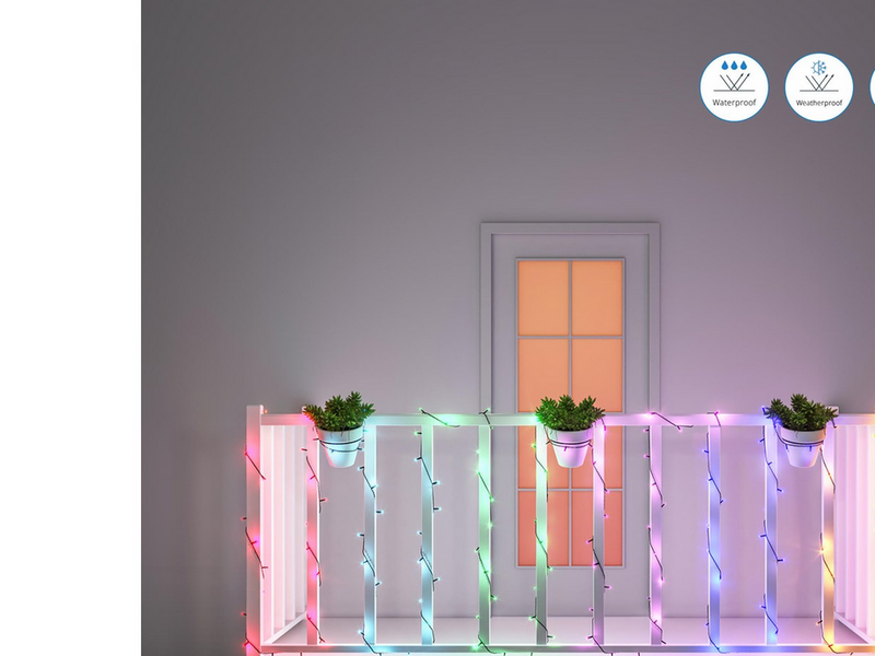 WiZ Fairy Light 20 m – RGBIC Smart Lichterkette