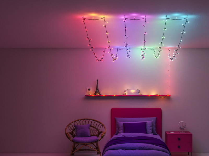 WiZ Fairy Light 20 m – RGBIC Smart Lichterkette