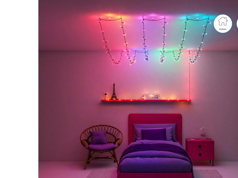WiZ Fairy Light 20 m – RGBIC Smart Lichterkette