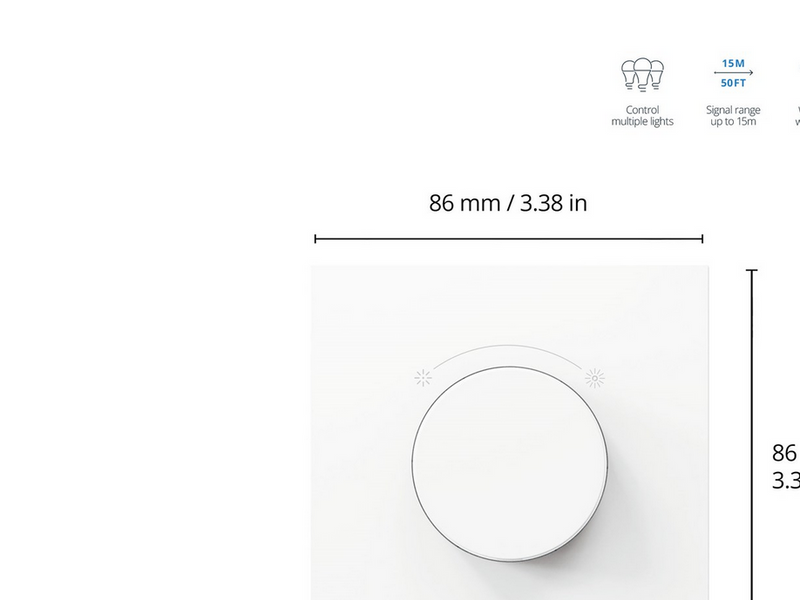 WiZ Smarter Dial Schalter