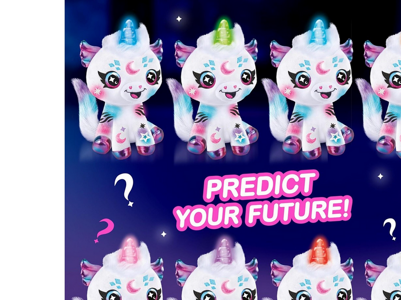 Airbrush Plush Kosmisches Einhorn