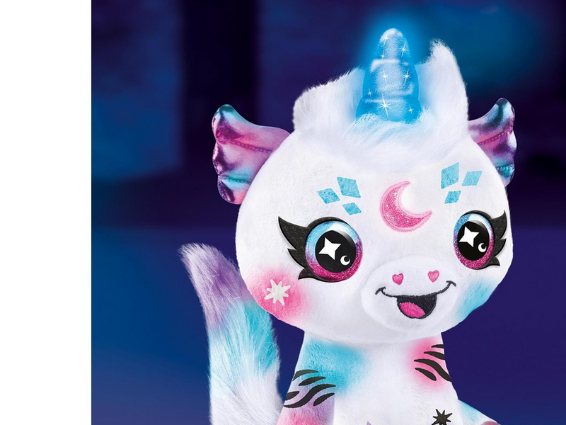 Airbrush Plush Kosmisches Einhorn