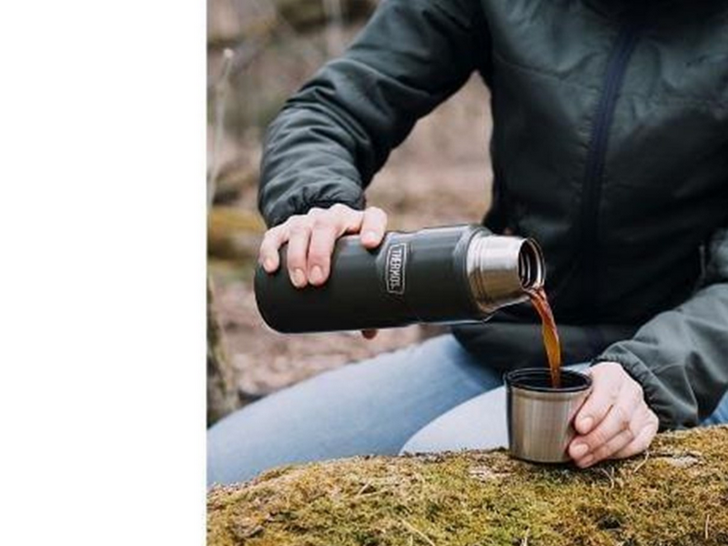 Thermos - Stainless King Flask Army - 0.47L (23579)