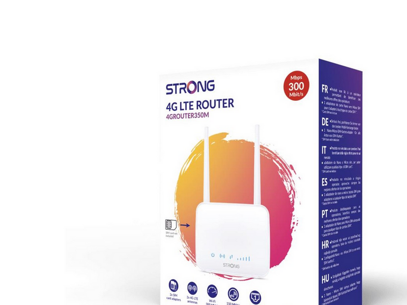 Strong 350 Mini - 4G LTE Wireless router - 300Mbit/s - 4G N Standard - 802.11n