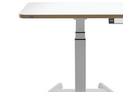 Leitz Ergo Kleiner Elektrischer höhenverstellbarer Sitz-/Steh-Schreibtisch mit Aufsteh-Erinnerung Gamer Tisch