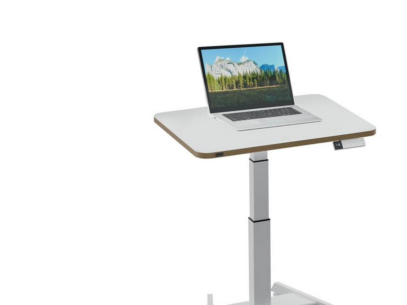 Leitz Ergo Kleiner Elektrischer höhenverstellbarer Sitz-/Steh-Schreibtisch mit Aufsteh-Erinnerung Gamer Tisch