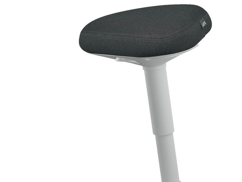 Leitz Ergo Active Sitzhocker mit Komfortsitz, Grau
