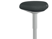 Leitz Ergo Active Sitzhocker mit Komfortsitz, Grau
