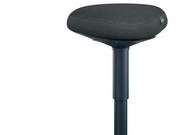 Leitz Ergo Active Sitzhocker mit Komfortsitz, Dunkelgrau