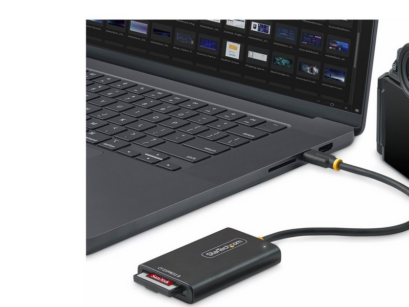 StarTech.com USB-C CFexpress Type B Card Reader CF Express 2.0 Adapter