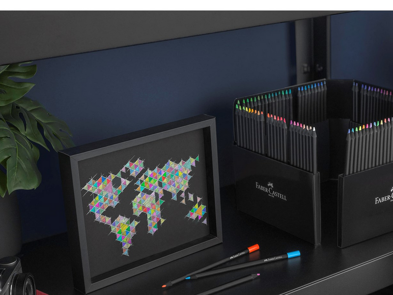 Faber-Castell Buntstifte Black Edition 100er