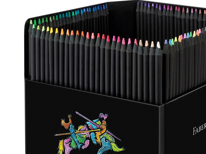 Faber-Castell Buntstifte Black Edition 100er