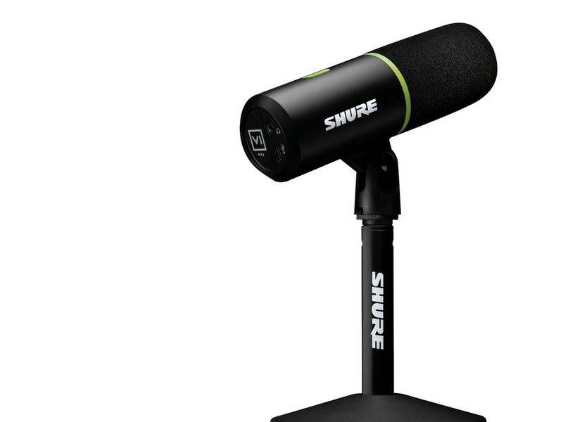Shure MOTIV MV6 - USB Gaming Microphone - Black