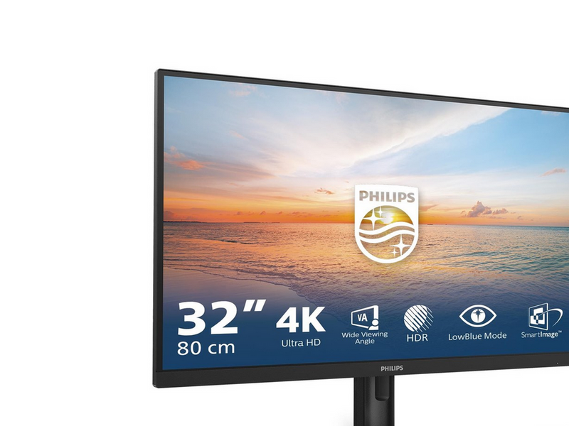 32" Philips 32E1N1800LA - 3840x2160 (4K) - 60Hz - VA