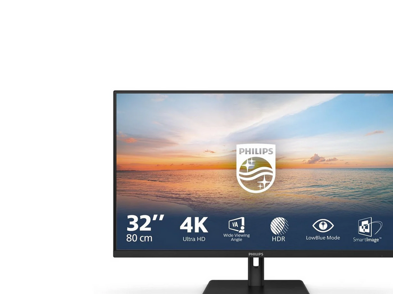 32" Philips 32E1N1800LA - 3840x2160 (4K) - 60Hz - VA
