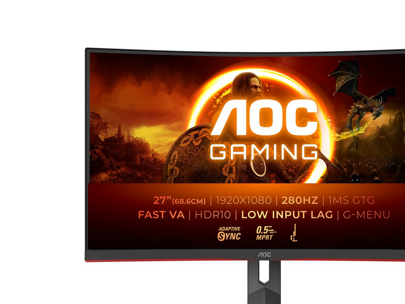 27" AOC C27G2Z3/BK - 1920x1080 (FHD) - 240Hz - VA