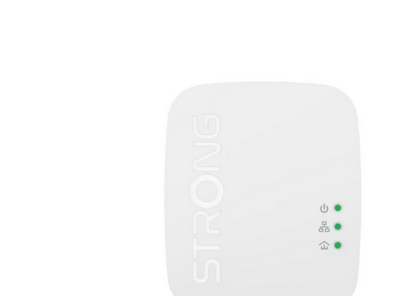 Strong Powerline Wi-Fi 1000 Mini 2-pack - 1200 Mbit/s Homeplugs