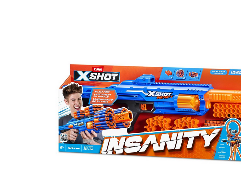 X-shot Insanity Berzerko (48 Darts)