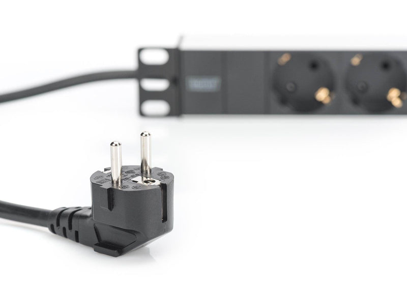 DIGITUS 3-Port - 1U - Aluminum PDU