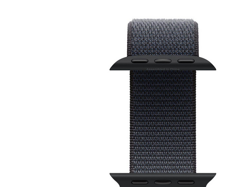 Apple Watch Series 10 GPS - 42mm - Aluminium Diamantschwarz - Sport Loop Tinte