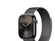 Apple Watch Series 10 GPS + Cellular 42mm - Slate Titanium Case with Slate Milanese Loop