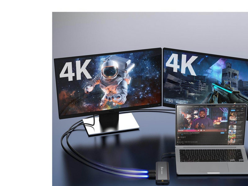 j5create USB-C Dual 4K HDMI 10Gbps Mini Dock (With Ethernet)
