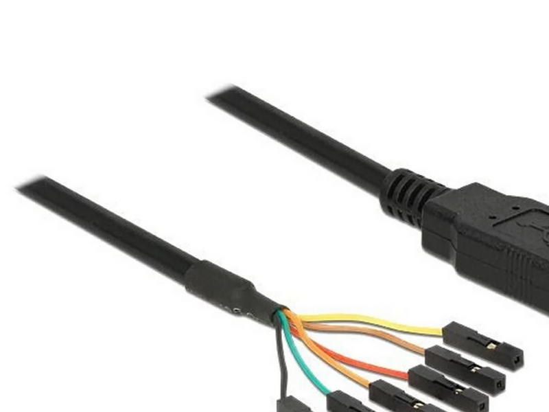 DeLOCK Converter USB 2.0 > Serial-TTL 6 pin pin header connector individually 1.8 m (3.3 V)