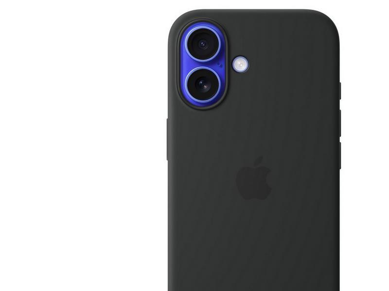 Apple iPhone 16 Silicone Case with MagSafe - Black