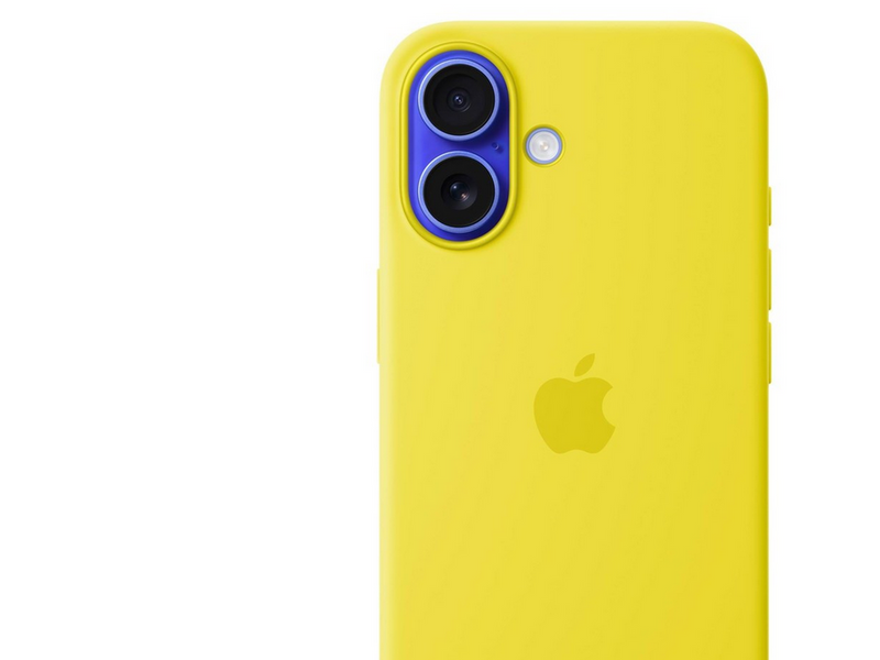 Apple iPhone 16 Silicone Case with MagSafe - Star Fruit