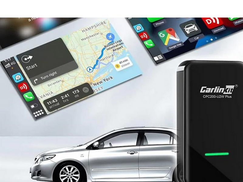 Carlinkit U2W Plus Wireless Adapter Apple CarPlay