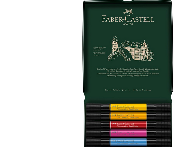 Faber-Castell Tuschestift PAP Dual Marker 10er Etui