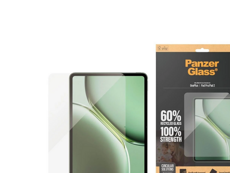 PanzerGlass Screen Protector OnePlus Pad 2 | Ultra-Wide Fit