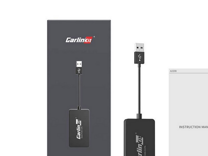 Carlinkit CCPA Wireless Adapter Apple CarPlay / Android Auto - Black