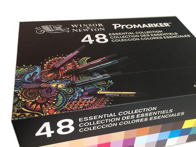 Winsor & Newton Promarker 48 Essential Collection