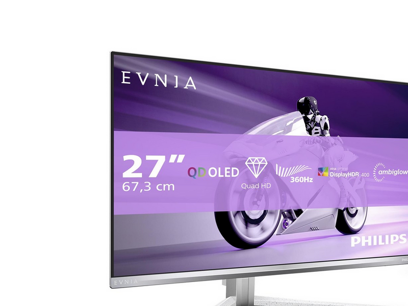 26.5" Philips Evnia 8000 - 2560x1440 (QHD) - 360Hz - QD-OLED
