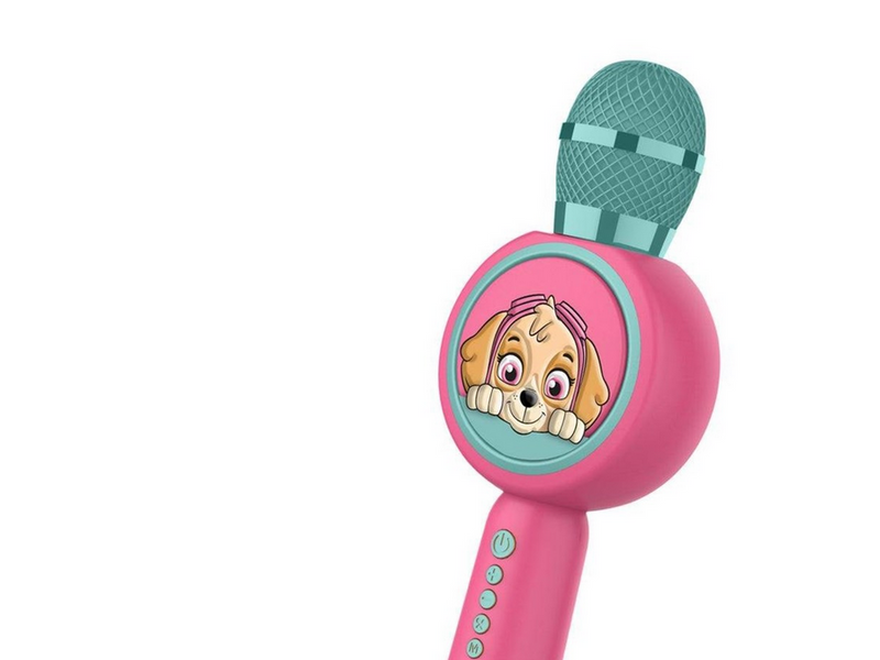OTL Paw Patrol Skye PopSing LED Karaoke Microphone