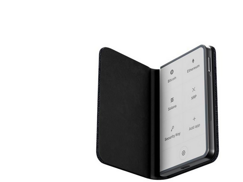 Ledger Stax Magnetic Shell business charcoal