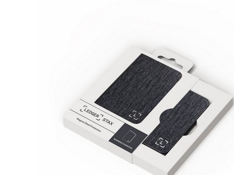 Ledger Stax Magnetic Shell business charcoal