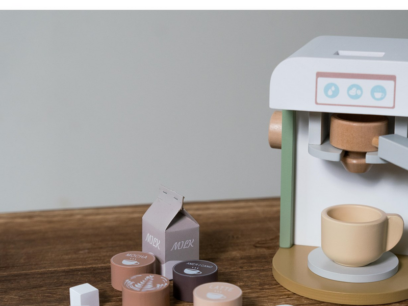 Dantoy Playful Wood Coffee Machine XL