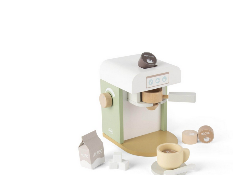 Dantoy Playful Wood Coffee Machine XL