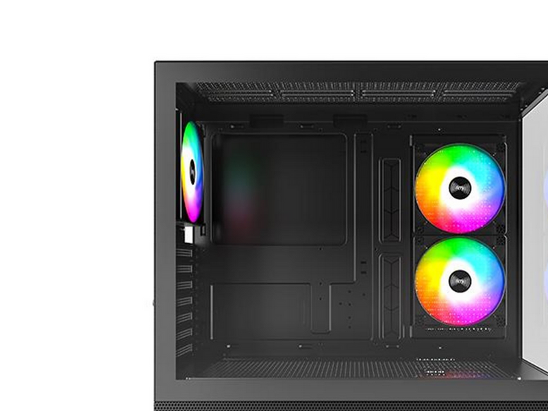 Montech XR TG - Gehäuse - Miditower - Schwarz