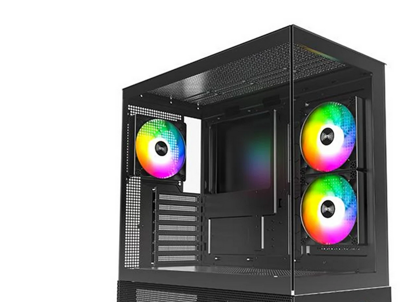 Montech XR TG - Gehäuse - Miditower - Schwarz