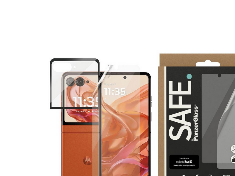 SAFE by PanzerGlass Screen Protector Motorola Razr 50 | Glass & Film