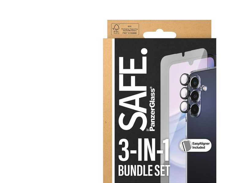SAFE by PanzerGlass 3-in-1 Protection Pack Samsung Galaxy A15 | A15 5G