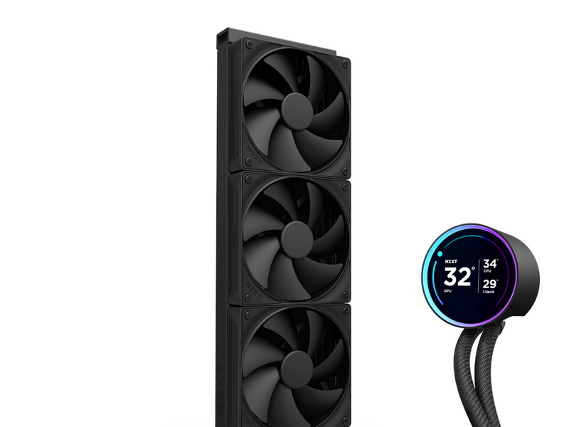 NZXT Kraken Elite V2 360 (2024) - Schwarz - CPU-Wasserkühlung - Max 30 dBA